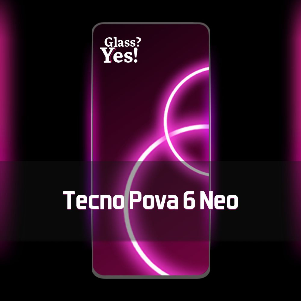 Защитное стекло на Tecno Pova 6 Neo для Текно Техно Текхно Пова рова 6 ...