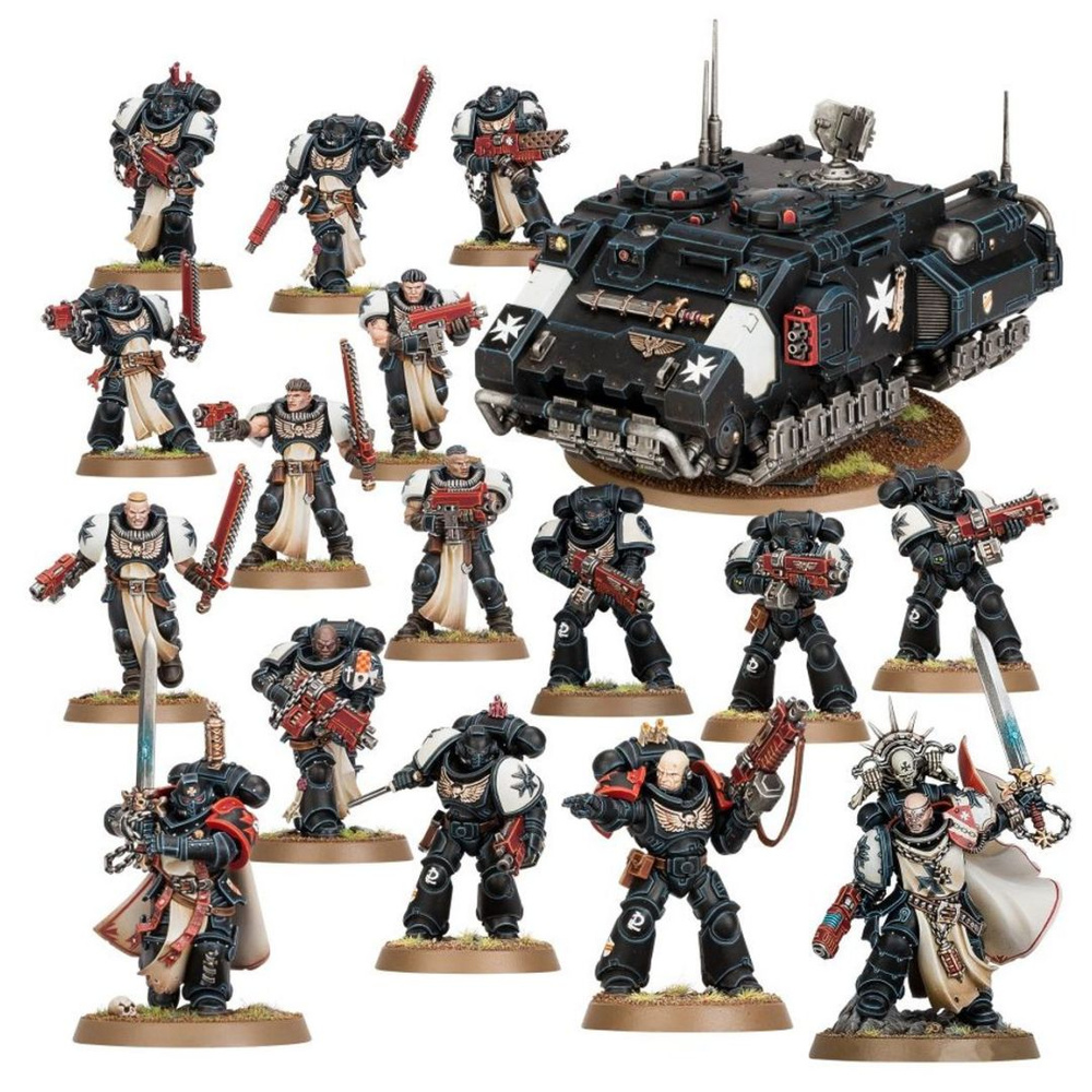 Warhammer 40000 миниатюры - COMBAT PATROL : BLACK TEMPLARS купить на ...