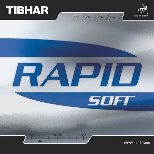 Накладка для ракетки Tibhar Rapid Soft max red #1