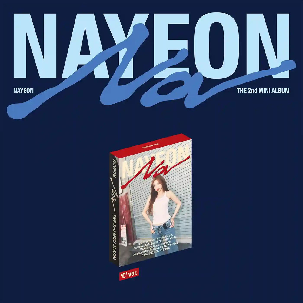 Альбом TWICE NAYEON - NA 2nd Mini, с открыткой для предзаказа, C