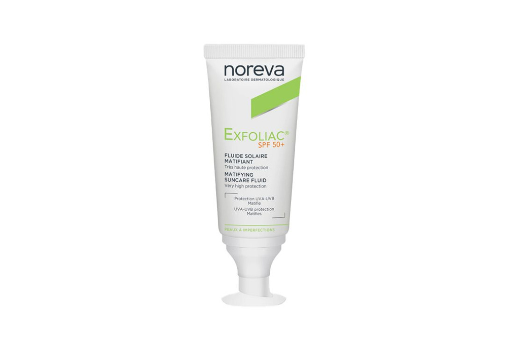 Матирующая солнцезащитная эмульсия NOREVA EXFOLIAC #1