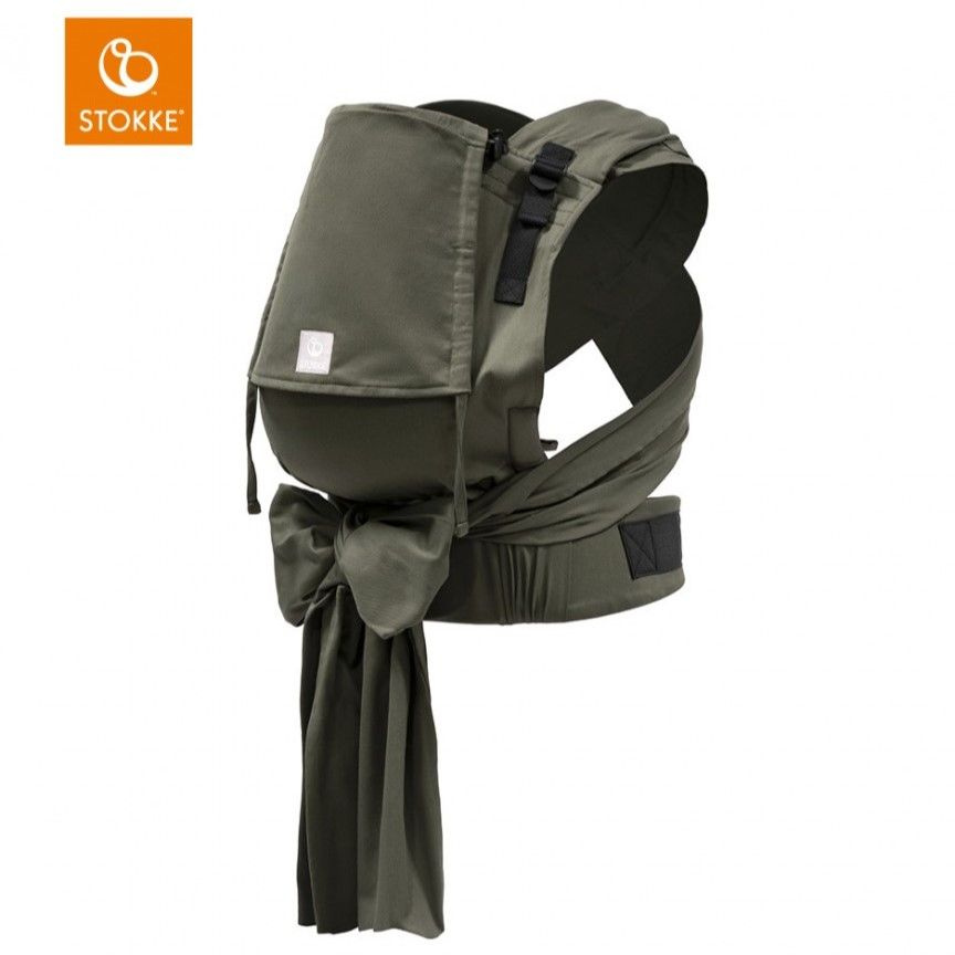 Рюкзак-кенгуру для новорожденных Stokke Limas Carrier Plus Olive Green #1