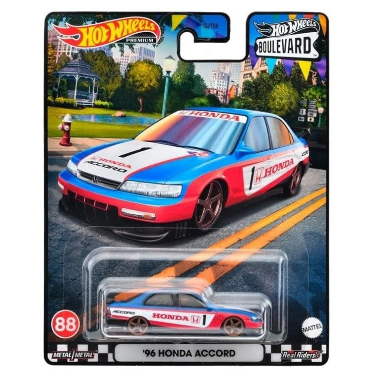 HKF27 Машинка металлическая игрушка Hot Wheels Premium Boulevard коллекционная модель премиальная 96 #1