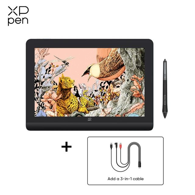 Интерактивный дисплей XPPen Artist 16 Pro (2-е поколение) + кабель 3в1 HDMI  #1