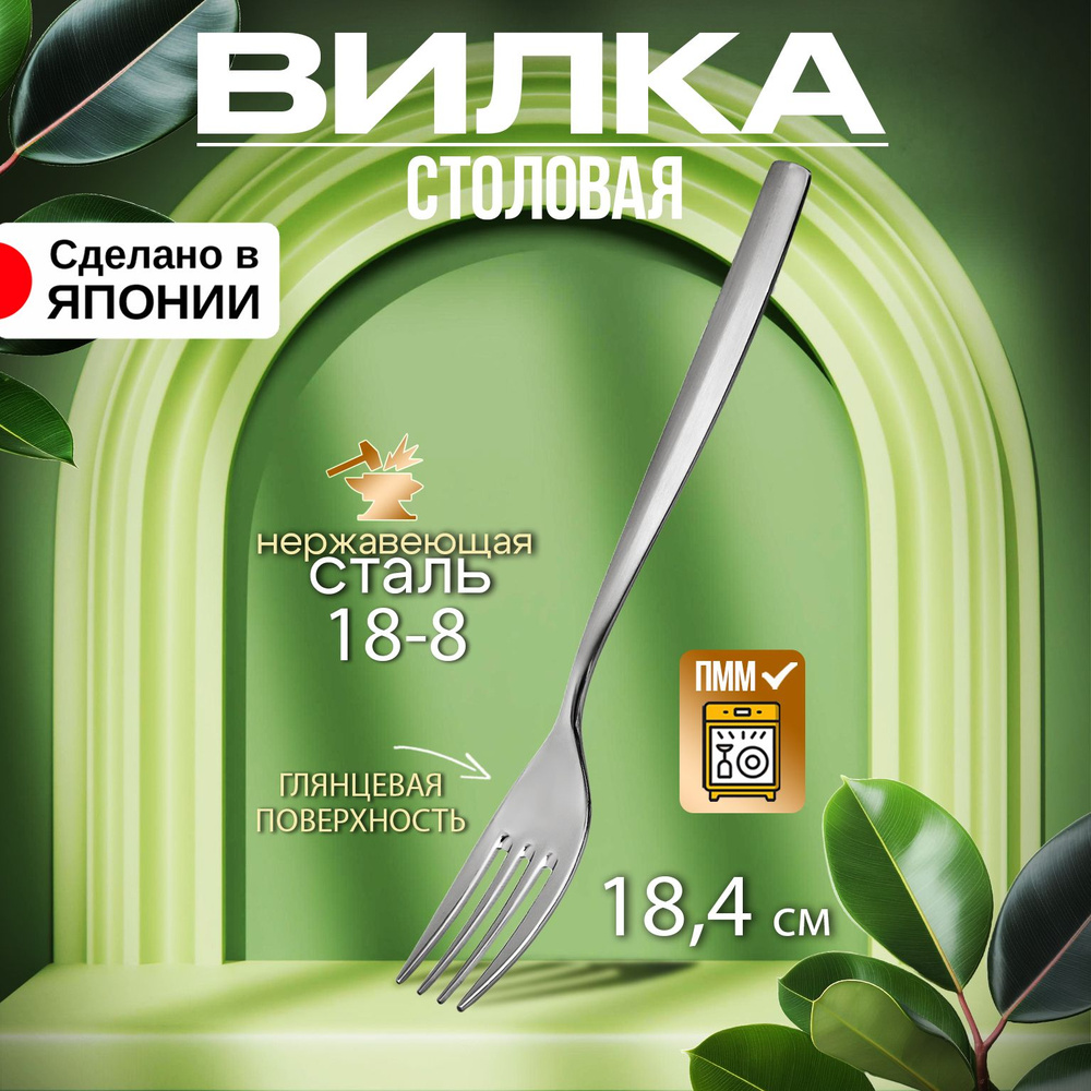 Вилка столовая 18,5х2,2х0,2 см #1