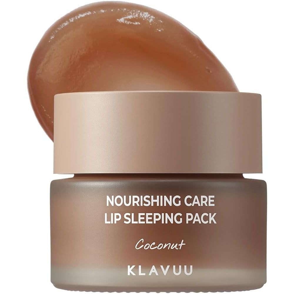 KLAVUU Ночная маска для губ с ароматом кокоса Nourishing Care Lip Sleeping Pack (Coconut)  #1