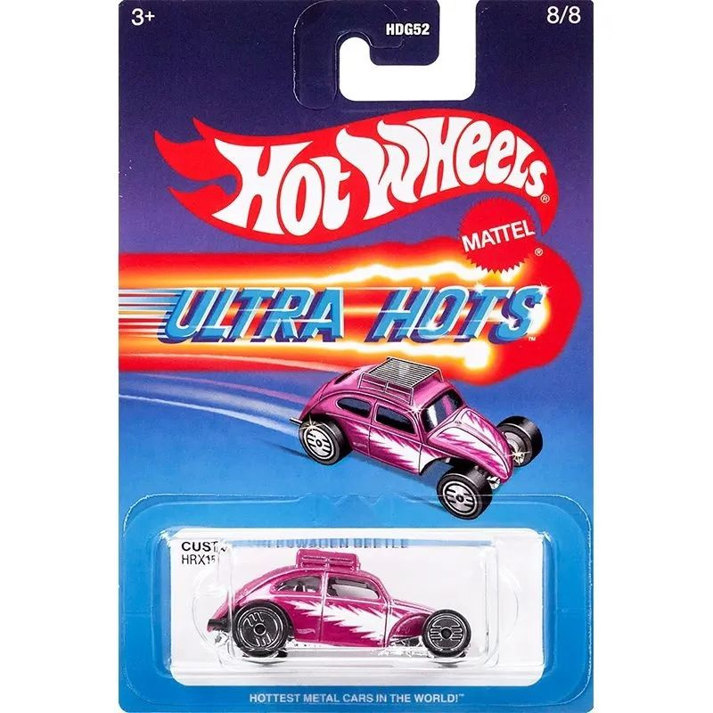 Машинка Hot Wheels серия ULTRA HOTS в масштабе 1:64 CUSTOM VOLKSWAGEN BEETLE #1