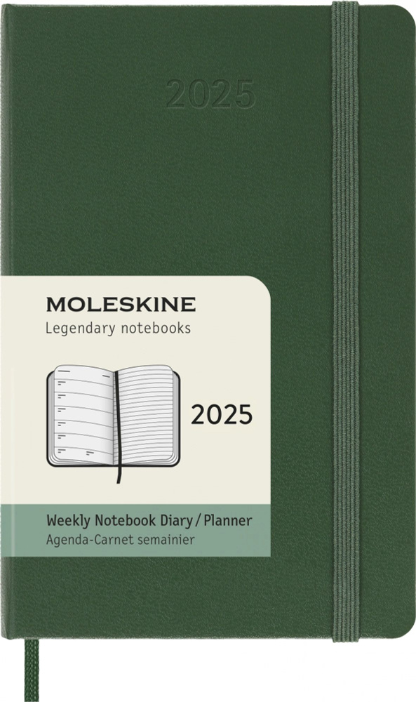 Ежедневник Moleskine CLASSIC WKNT Pocket 90x140 144 страницы датированный 2025 год  #1