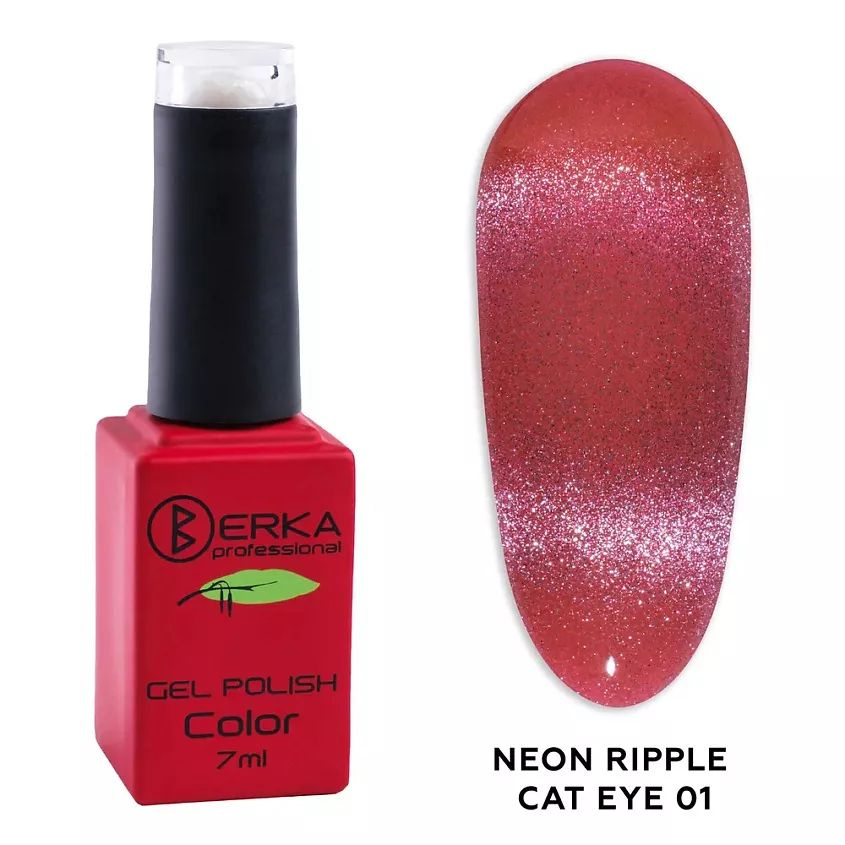 BERKA Гель-лак для ногтей Neon Ripple Cat Eye Neon Ripple Cat Eye №01 #1