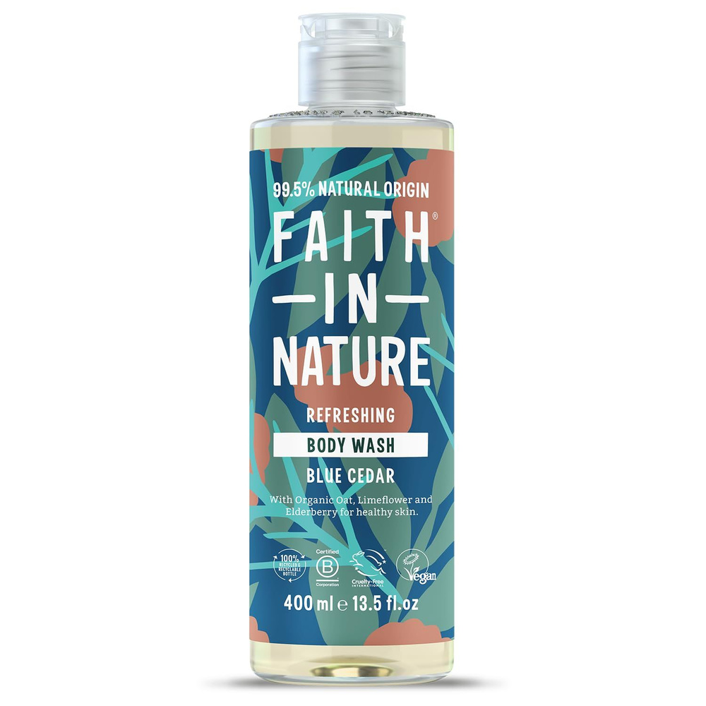 Faith-In-Nature Гель для душа Blue Cedar Body Wash 400ml #1