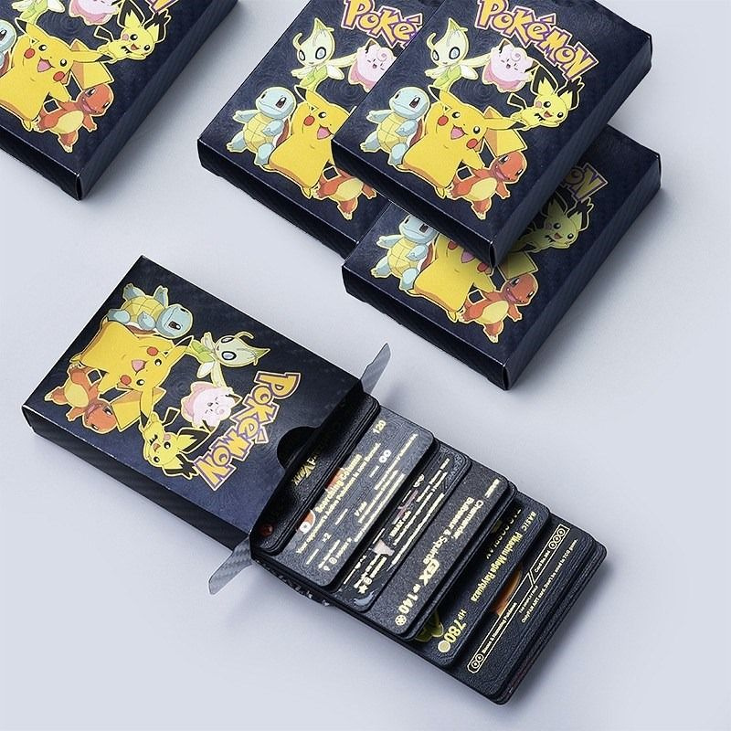 Pokemon 55pcs штук карточек покемонов из коллекции Пикачу #1