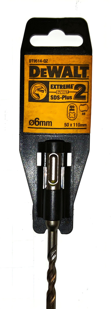 DeWALT EXTREME2 Бур SDS PLUS 6х50 /110 мм. #1