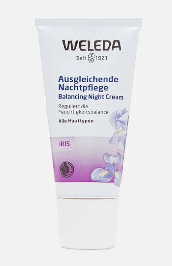 ОСВЕЖАЮЩИЙ НОЧНОЙ КРЕМ-УХОД ДЛЯ ЛИЦА WELEDA iris hydrating night cream 30 мл, Швейцария  #1