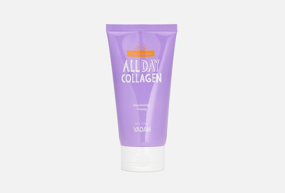 YADAH all day collagen foam cleanser Коллагеновая очищающая пенка для ...