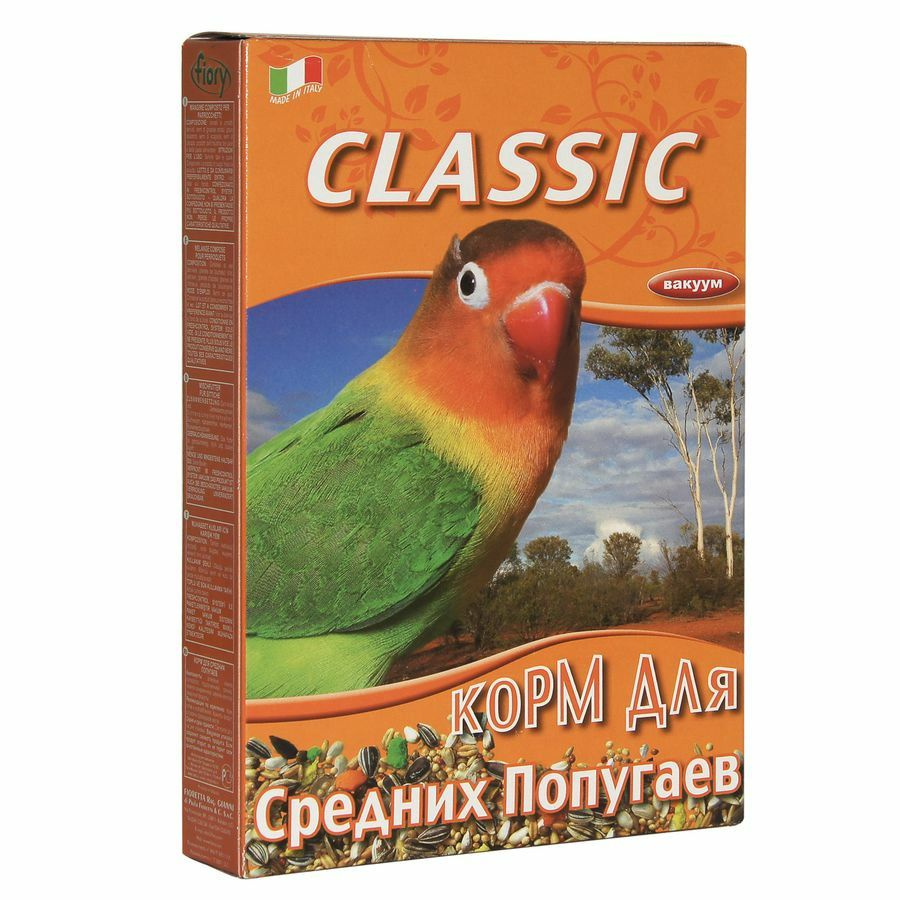 Фиори корм для средних попугаев / Fiory Classic 650 г #1