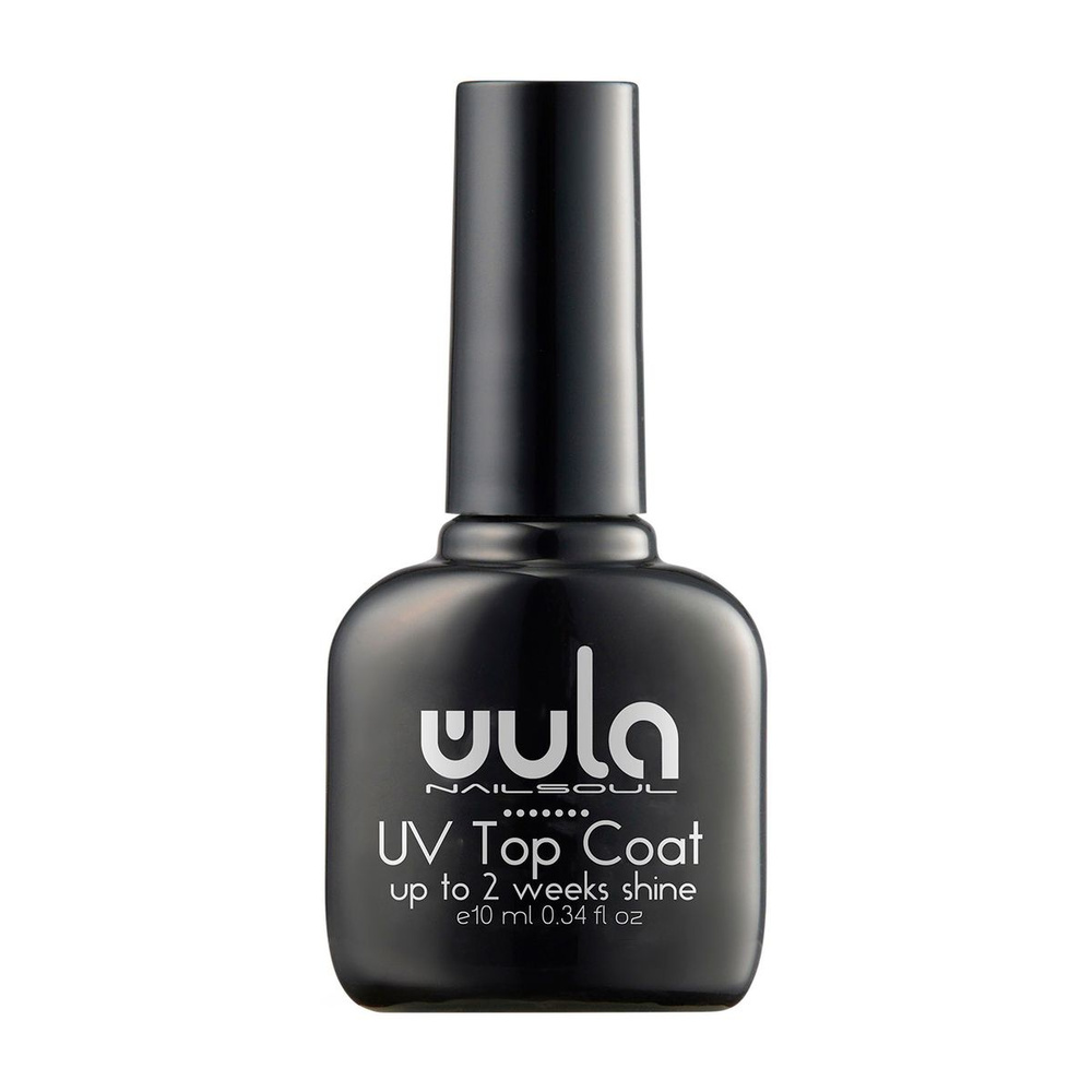 WULA NAILSOUL Топ для ногтей без липкого слоя UV Top coat (no wipe), 10 мл, 303  #1