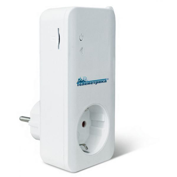 GSM-розетка Телеметрика Т4 с датчиком температуры, мониторингом ...