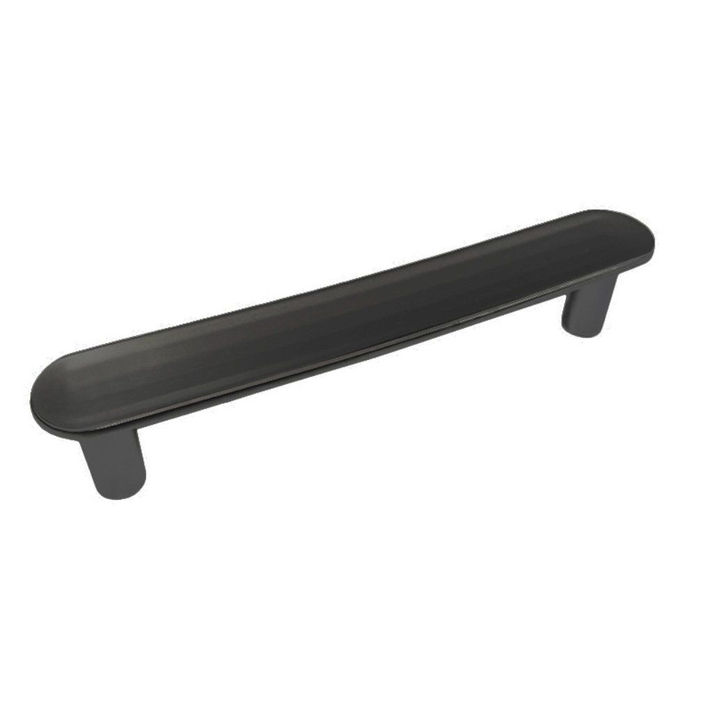 Ручка-скоба мебельная Trodos DMZ-22650 96 мм, ЦАМ, цвет графит, арт. 303625 #1