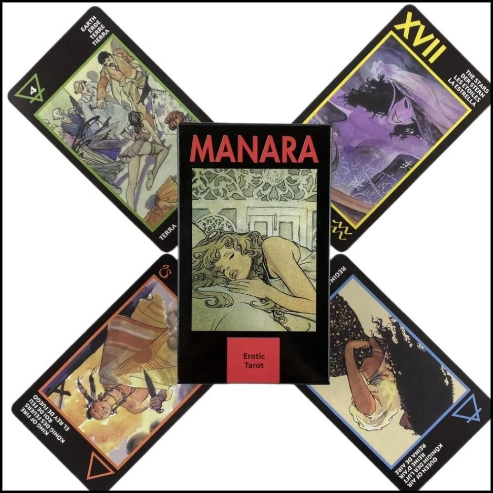 карты Таро Манара/Manara Tarot,Гадальные карты купить на OZON по низкой ...