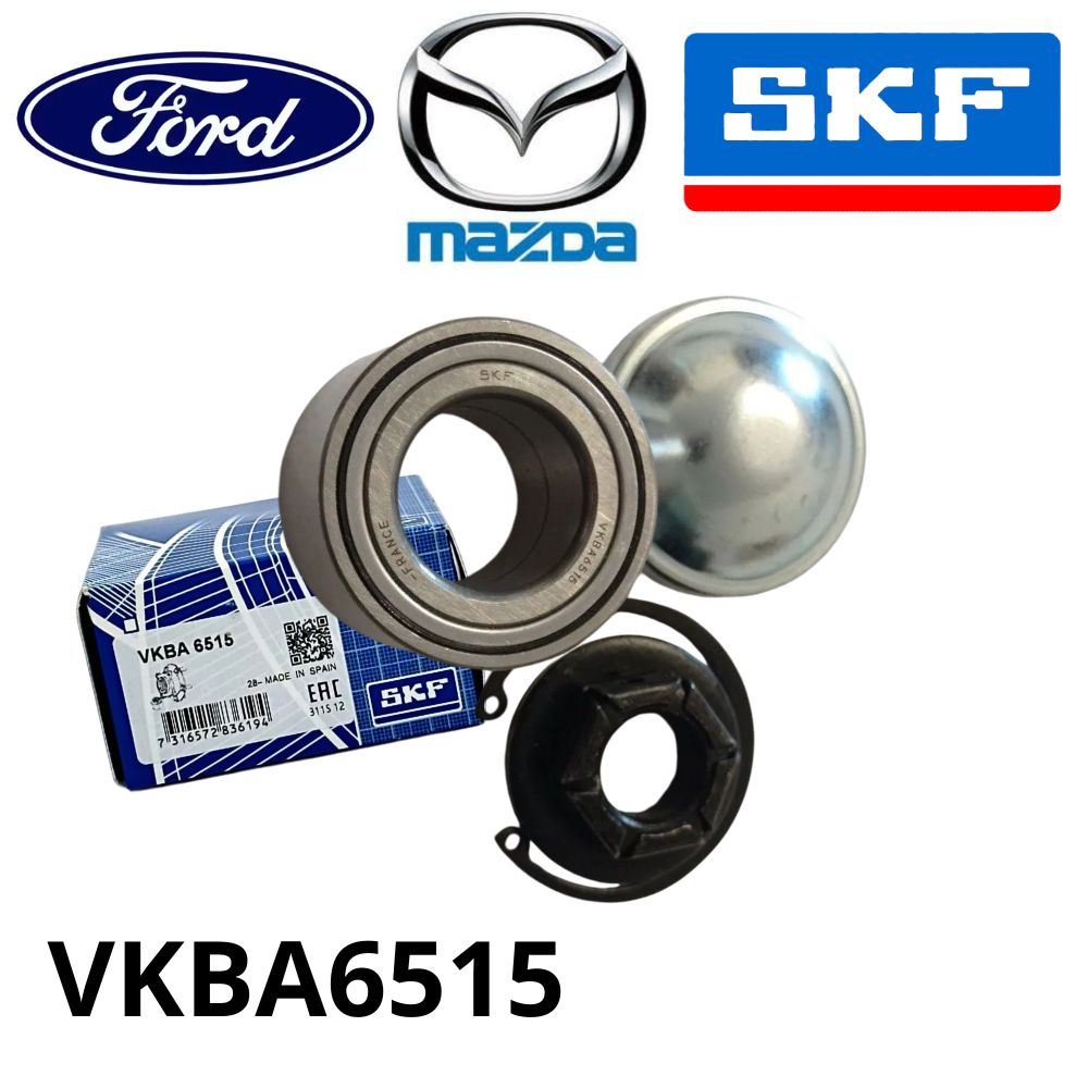 Подшипник ступицы (ЗАДНИЕ) SKF для а/м FORD Fiesta Focus Fusion MAZDA Demio Mazda 2 // OEM: VKBA6515 #1