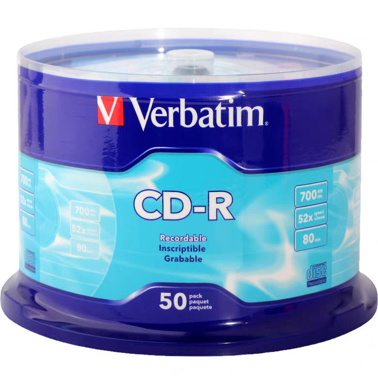 Диск для записи CD-R, 700 МБ, 50 шт #1