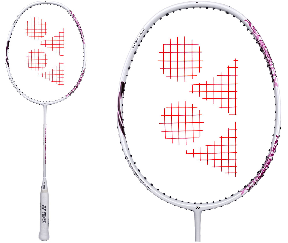 Ракетка для бадминтона Yonex Astrox 10 (White/Pink) (4UG5) со струной #1