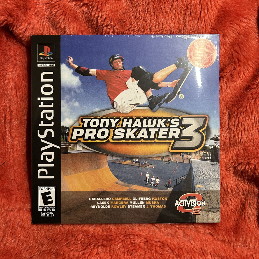 Цветной винил Tony Hawk's Pro Skater 3 OST, 2 LP + стикеры (Limited Edition) Тони Хоук, скейтборд, саундтрек, #1