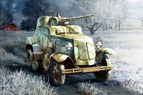 83840 Hobby Boss Советский бронеавтомобиль БА-10 1/35 #1