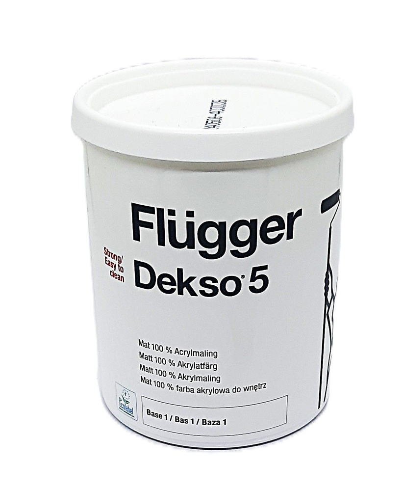 Матовая краска Flugger Dekso 5 0,75л #1