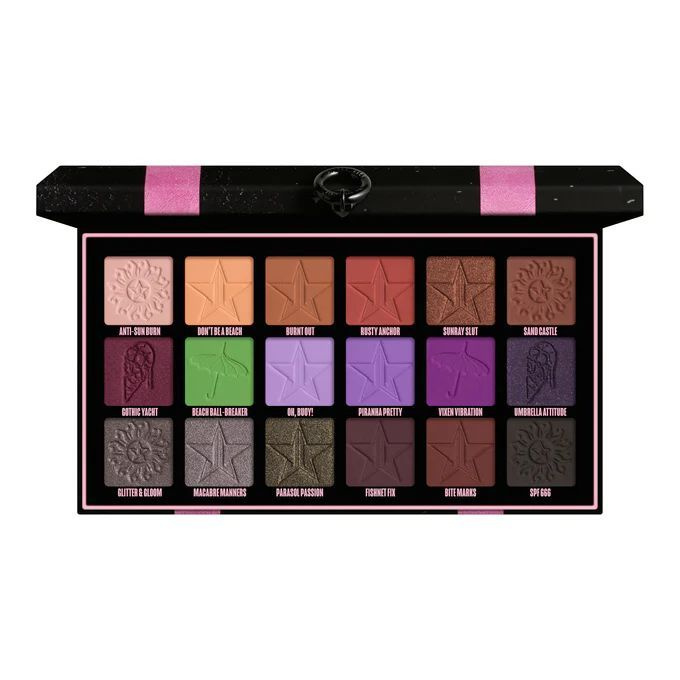 Тени для век Jeffree Star Cosmetics GOTHIC BЕАCН eyeshadow palette #1