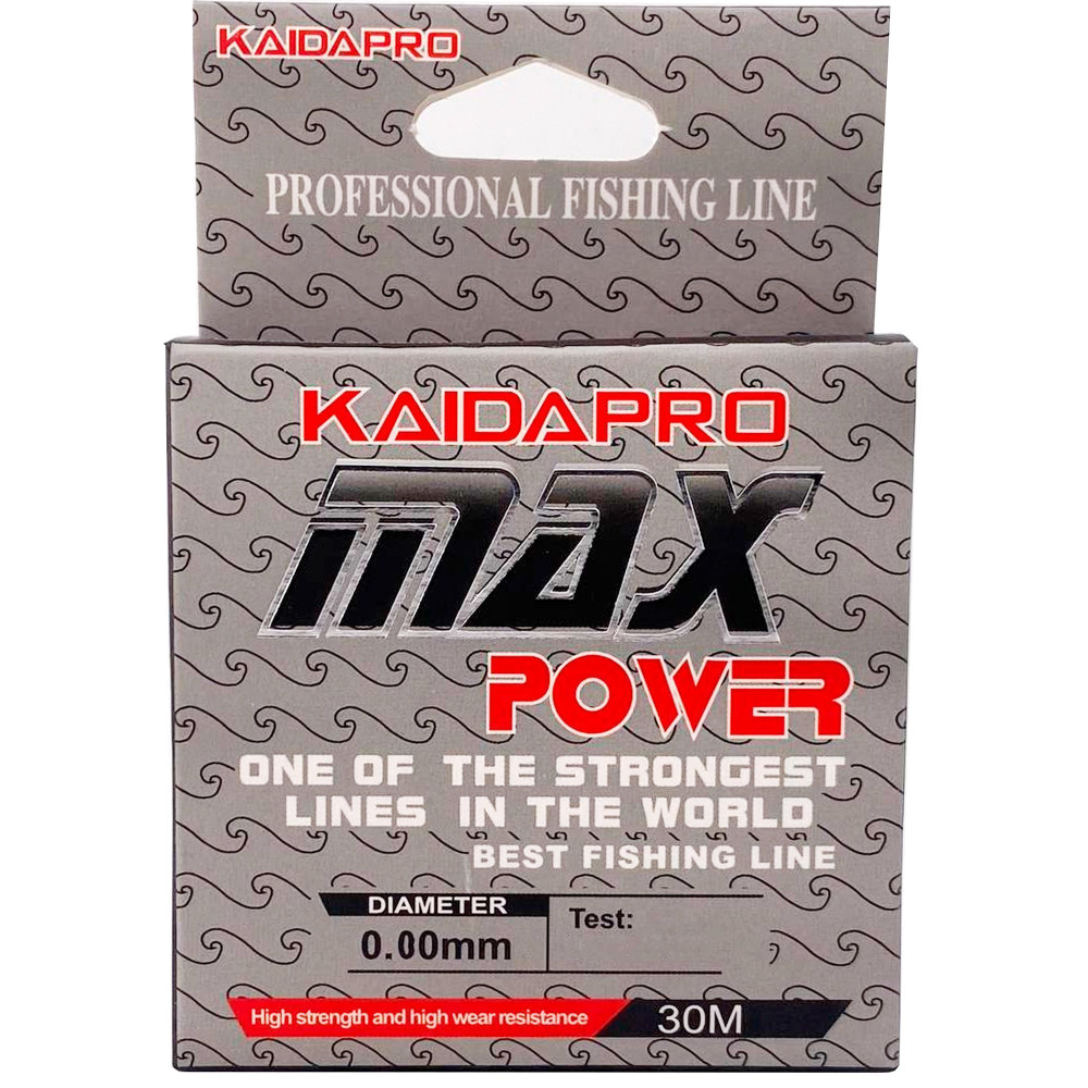 Леска зимняя 30м MAX POWER 0.16 мм 2.12 кг монофильная #1