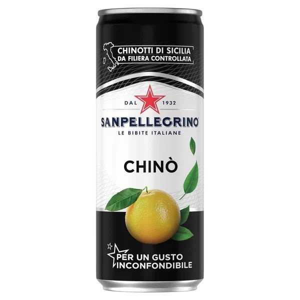 Лимонад "Sanpellegrino Chino", Апельсин Чино, 6шт. x 330мл. #1