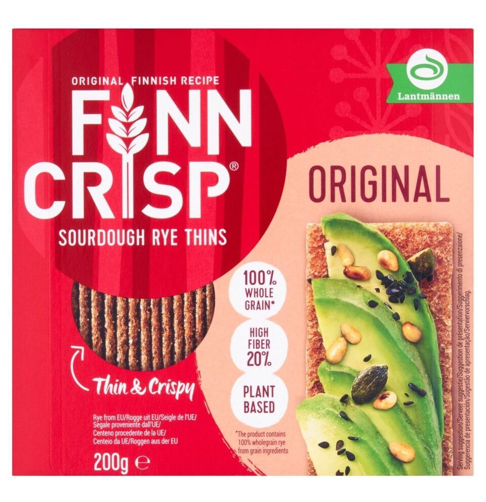 Сухарики ржаные Finn Crisp Original, 200 г. #1