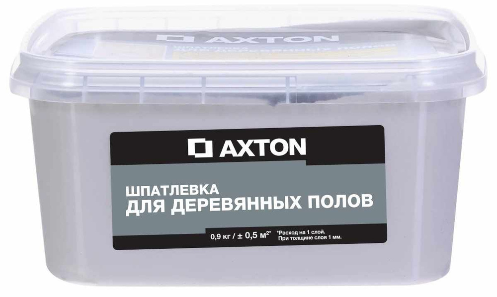 Шпатлёвка Axton для деревянных полов 0.9 кг тач #1