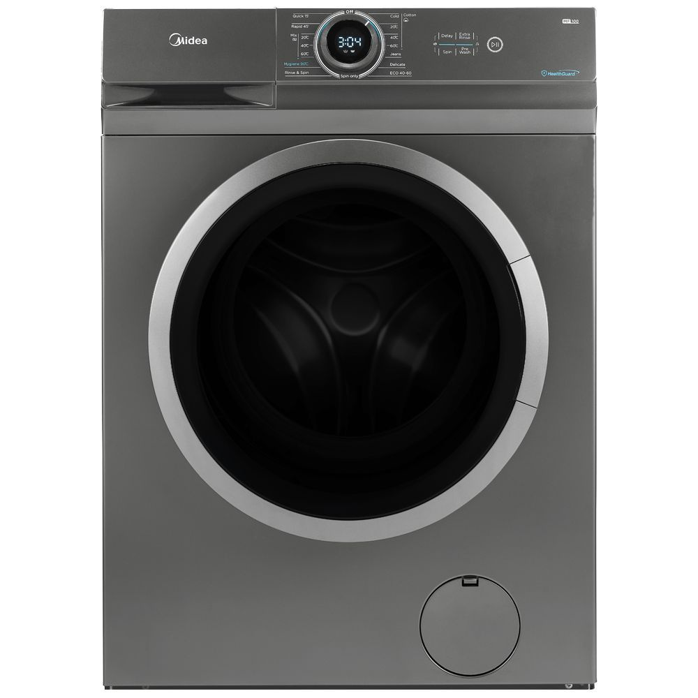 Midea Стиральная машина MF100W70/S-RU, 7 кг, 15 программы, отжим 1200 об/мин, класс энергопотребления #1