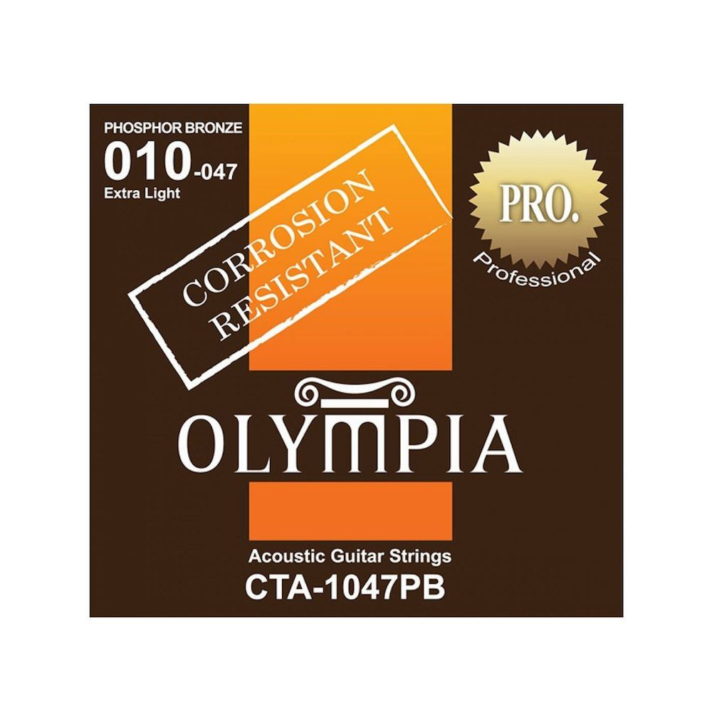 Струны для акустической гитары Olympia CTA1047PB #1