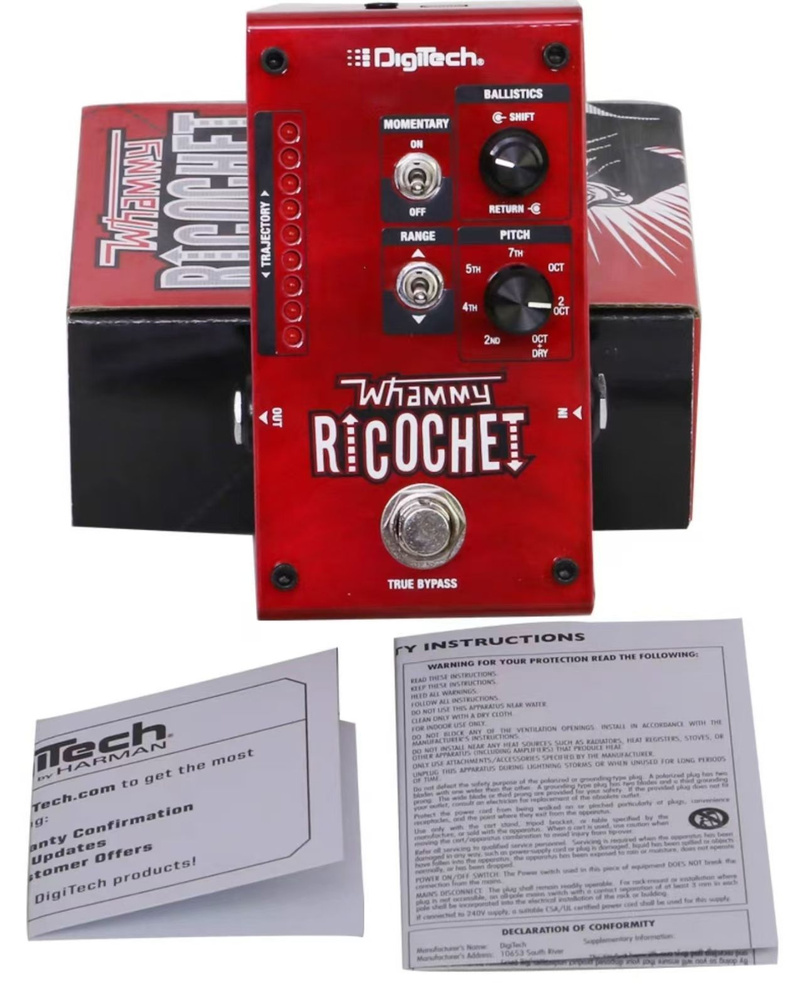 Процессор эффектов для электрогитары Digitech Ricohet купить на OZON по ...