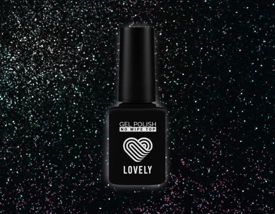 Топ без липкого слоя Lovely с радужным шиммером, 12ml #1