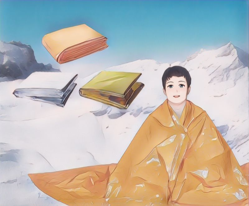 Термоодеяло спасательное 3 штодеяло спасательное;многоразовое ...