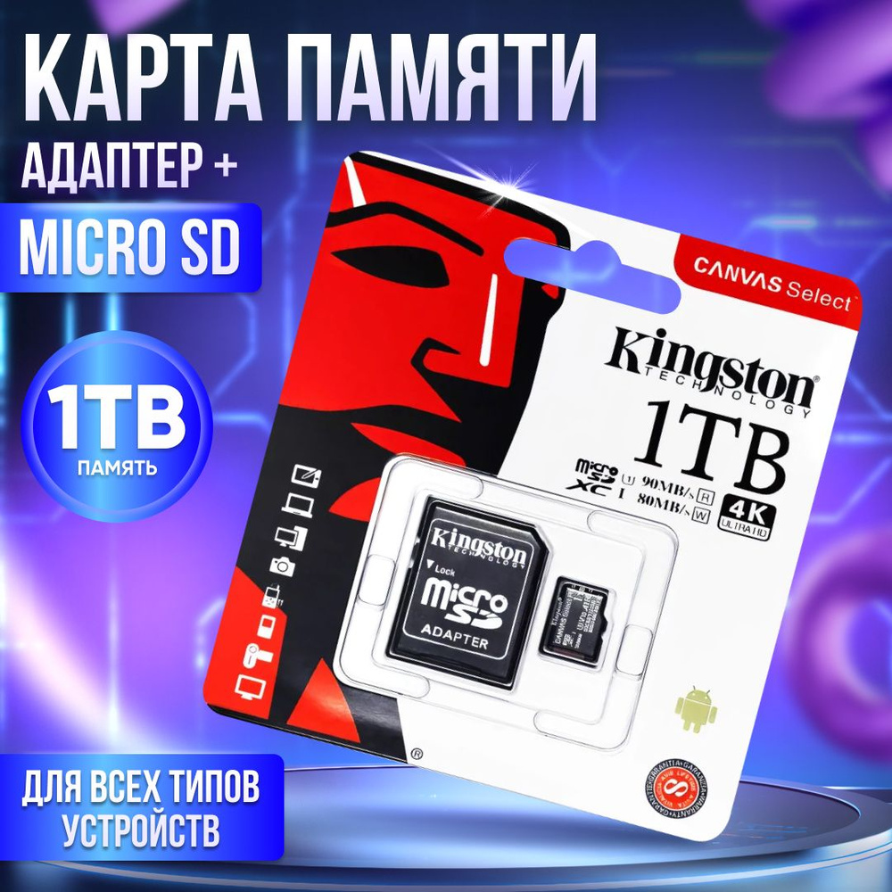 Карта памяти Canvas Select 1 ТБ купить на OZON по низкой цене (1996306260)