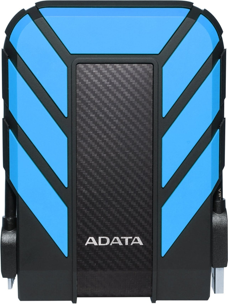 ADATA 2 ТБ Внешний жесткий диск HD710 Pro (AHD710P-2TU31-CBL), Пластик, Силикон, синий #1