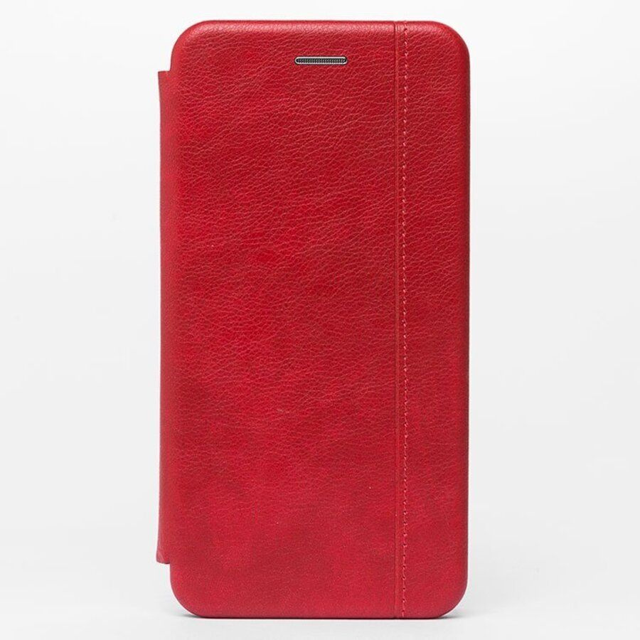Чехол для Samsung SM-A525F (Galaxy A52), A526B (A52 5G), A528B (A52s 5G) флип боковой кожзам №3 <красный> #1