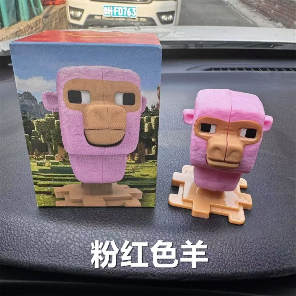 minecraft макдональдс фигурки купить на OZON по низкой цене (2019598619)