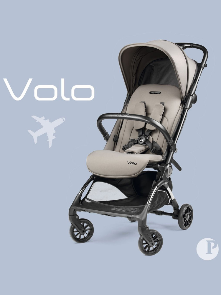 Детская прогулочная ультралегкая коляска для путешествий Peg Perego Volo, подходит для ручной клади в #1