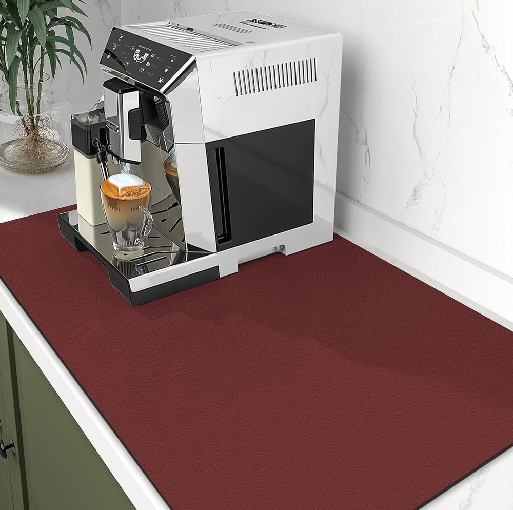 Yijia Craft Коврик для сушки посуды, 40 см х 30 см х 0.3 см, 1 шт #1