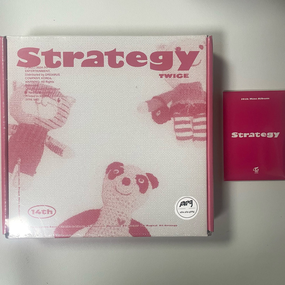 Альбом TWICE - STRATEGY 14-е мини #1