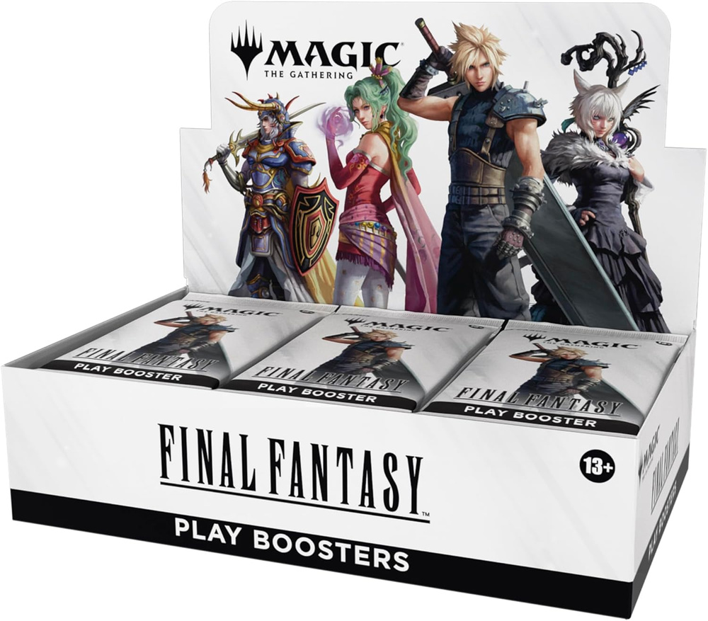 настольные игры-Magic The Gathering - Final Fantasy Play Booster