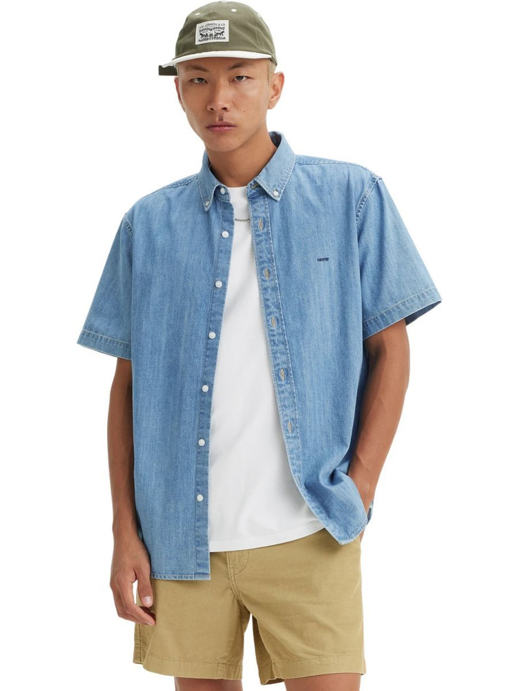 Рубашка Levi's Short Sleeve Authentic Button-Down Shirt #1