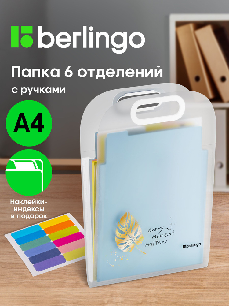 Папка для документов А4, 6 отделений #1