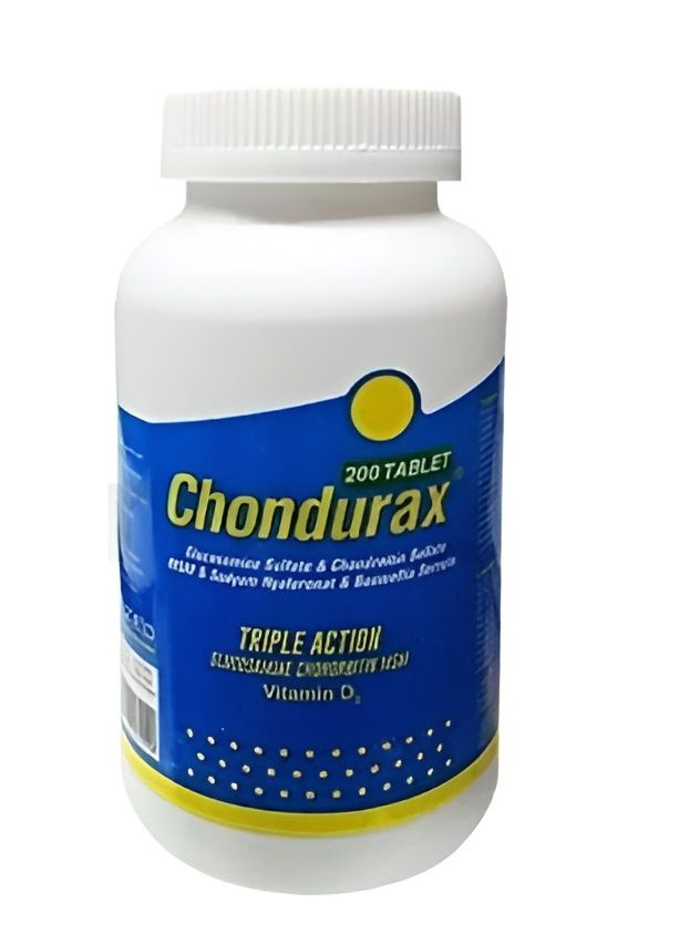 Chondurax 200 таблеток, хондропротектор, для суставов и хрящей, поддержка подвижности #1